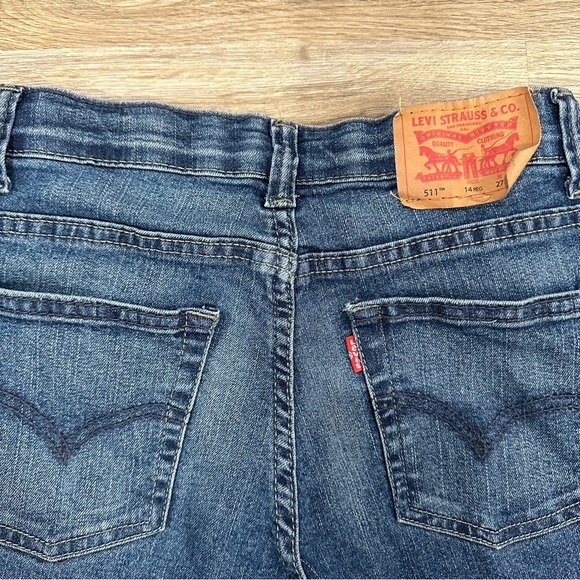 {preloved} Boy’s Levi’s Straight Leg Jeans - Picture 6 of 7